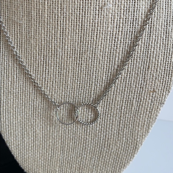 Saks Fifth Avenue Eternity Necklace - Picture 2 of 2